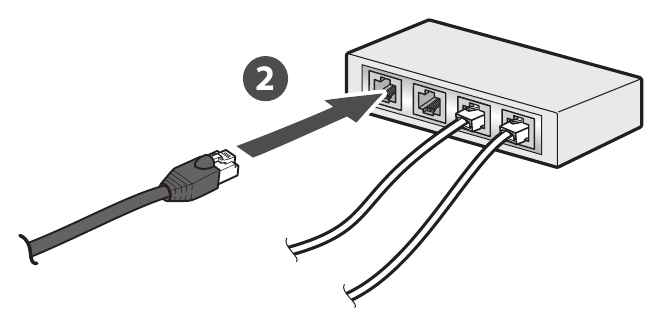 Windows - Wired LAN interface - Step 2
