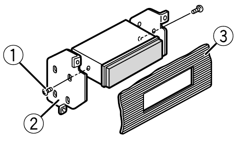 DIN mount installation - Step 2