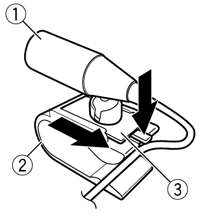 Installing the microphone - Step 1