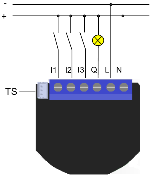 S&auml;hk&ouml;kaavio 24VDC
