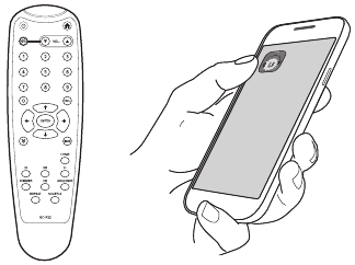 Ascultarea radioului - telecomandă și / sau aplicația AirMusic Control.