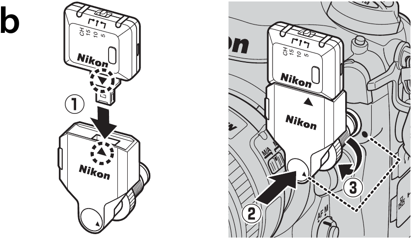 Kutumia Transceiver-Kamera za Kidijitali zenye vituo vya mbali vya pini kumi