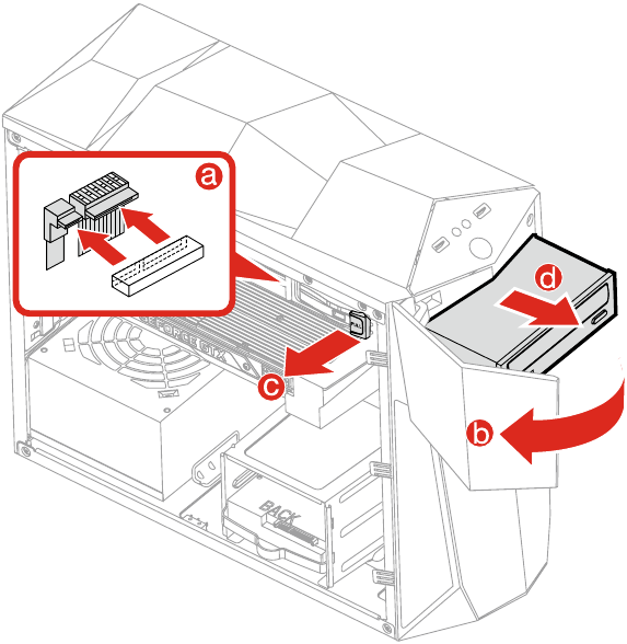 Replacing or upgrading hardware - Step 2