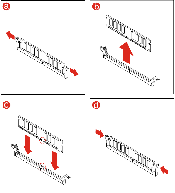 Replacing or upgrading hardware - Step 5