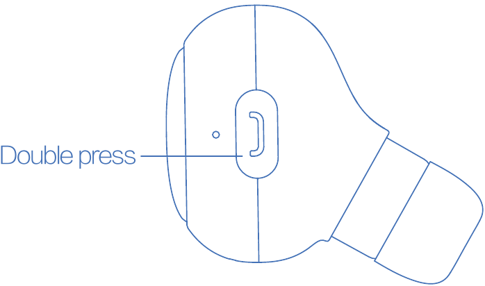 Badilisha kati ya simu hizo mbili - Bonyeza mara mbili