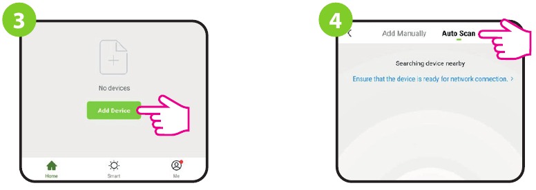 PODŁĄCZ TERMOSTAT DO WI-FI - Kroki 3,4