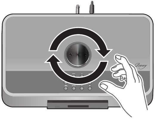 S&auml;&auml;d&auml; &auml;&auml;nenvoimakkuutta tarpeen mukaan Volume -s&auml;&auml;timell&auml;.