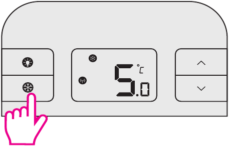 Turn on Frost Mode - Option 2