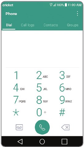 Simu na Ujumbe wa Sauti - Menyu ya Simu