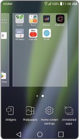 Skrini za nyumbani - Kubinafsisha