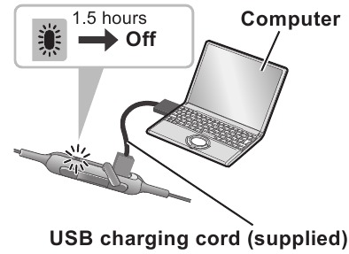 Зарядтау - USB зарядтау сымын пайдалану
