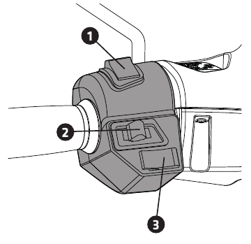 Жұмыс істеу - Сол жақ қосқыш блогы