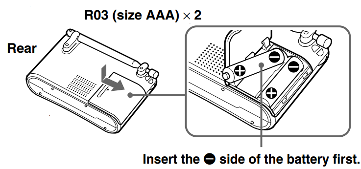 Instalaci&oacute;n de las bater&iacute;as - Ejemplo 1