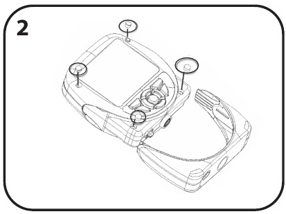 Uklanjanje baterije - Korak 2