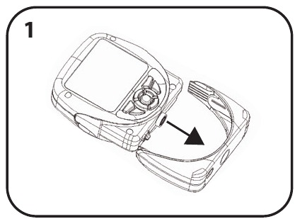 Uklanjanje baterije - Korak 1