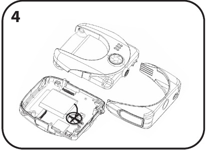 Uklanjanje baterije - Korak 4