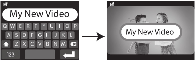 Izbornik uređivača - Dodavanje naslova