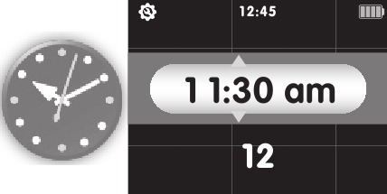 Postavke - Odabir vremena