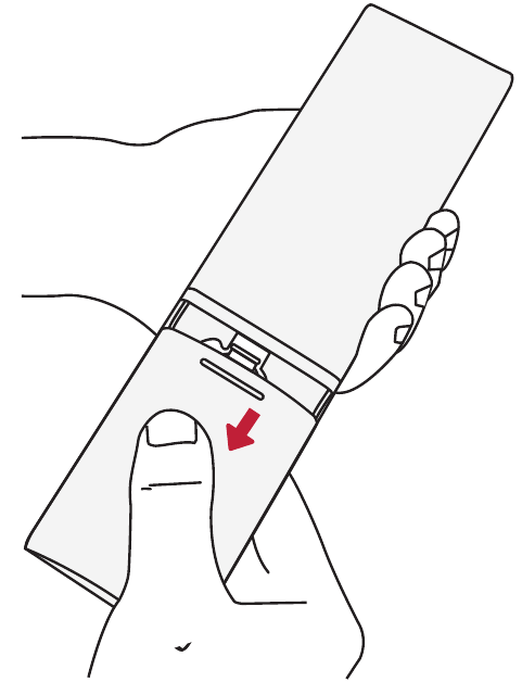 Prepare o Controle Remoto