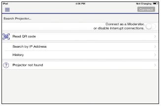 Verwenden der Epson iProjection App &ndash; App installieren