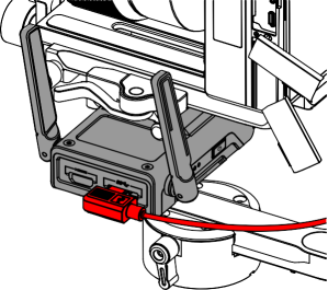 Installeren op ZHIYUN Stabilizer en kabels aansluiten - Stap 6