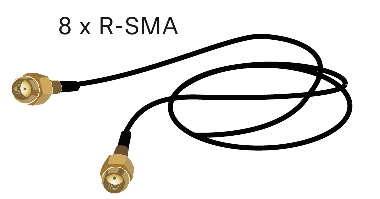 Csatlakoztat&aacute;s - SL PASC 4 R-SMA csatlakoz&oacute;