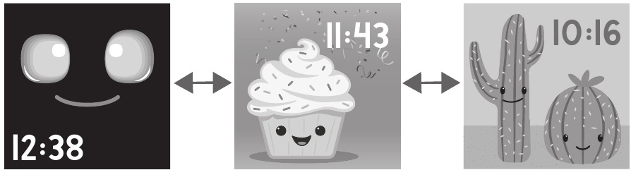 LAIKRODŽIO EKRANO REŽIMAS