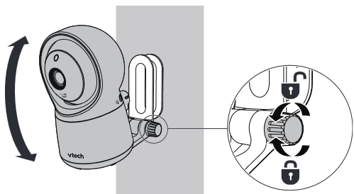 Monte a unidade da c&acirc;mera - Passo 4