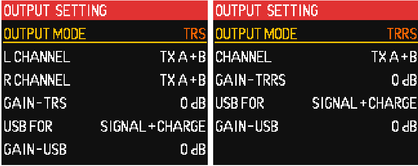 Opis sadržaja postavki - Korak 2 - Izlazna ploča