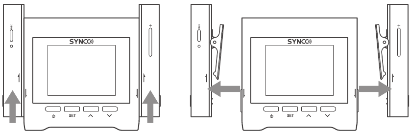 Tx oda&scaron;iljač - Dijagram uključivanja