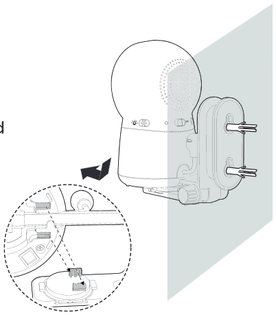 Kamera blokini o&lsquo;rnatish - 2-qadam