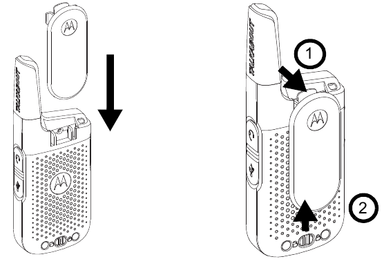 Insertando y Removiendo el Clip de Cintur&oacute;n