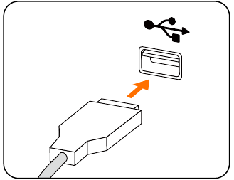 Podłącz klawiaturę i mysz
