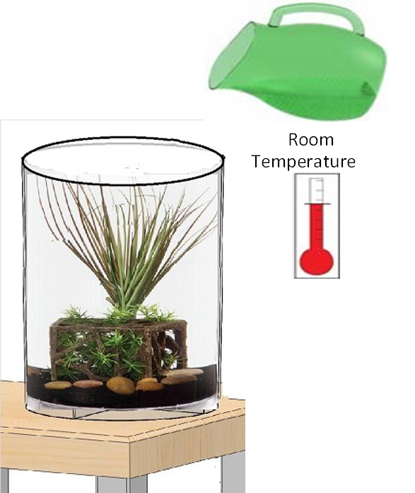 Wasser hinzuf&uuml;gen - Wassertemperaturkontrolle