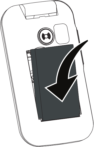 Insert the battery and replace the cover