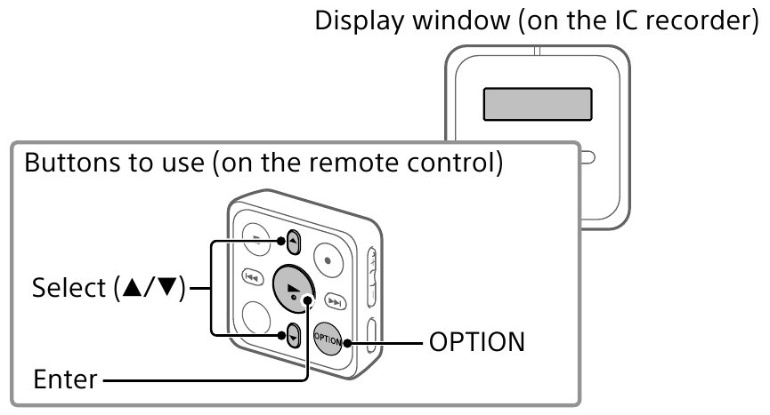 OPTION men&uuml;s&uuml;n&uuml; kullanma