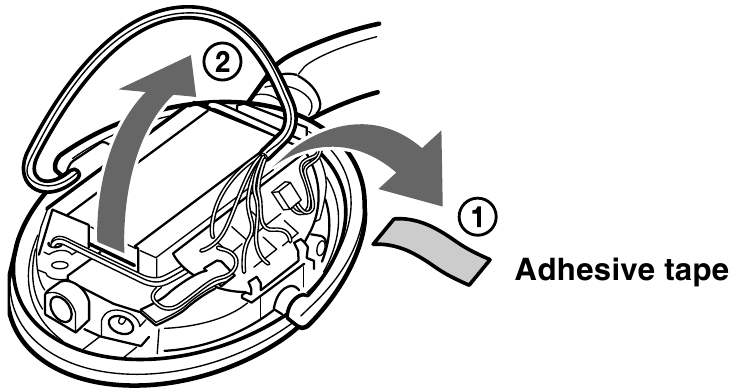 Keep the cord away from the rechargeable&nbsp;battery.