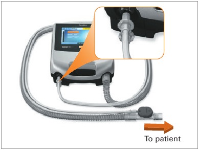 Standart zanjirdan foydalangan holda ekspiratuar valfli bitta oyoqli zanjir