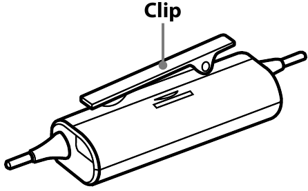 Uso del clip - Ubicaci&oacute;n del clip