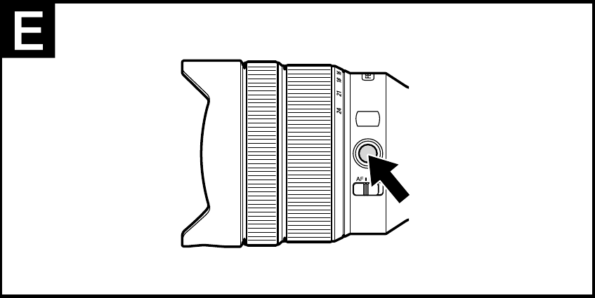 Использование кнопки удержания фокусировки