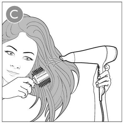 Pentru a vă &icirc;ndrepta părul 