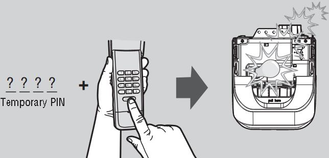 TEMPOR&Auml;RE PIN PROGRAMMIEREN - Schritt 2