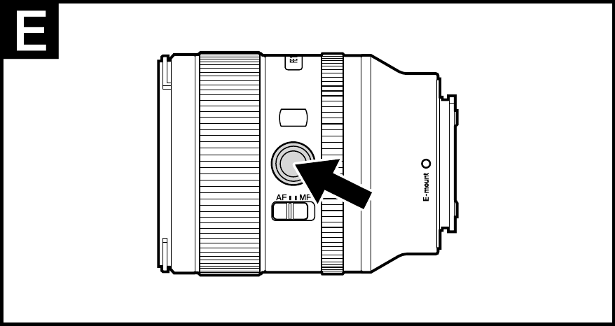 Использование кнопок удержания фокусировки