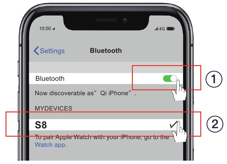 First time using - Step 4