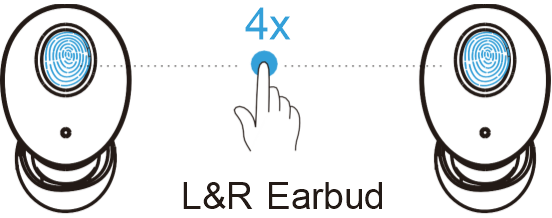 Restore factory setting - Step 1