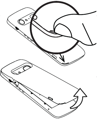 RETIRE LA CUBIERTA TRASERA