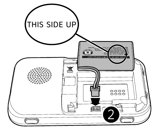 Инсталиране на батерията - Стъпка 2