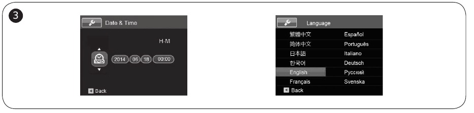 Setarea Limbii/Datei/Orei