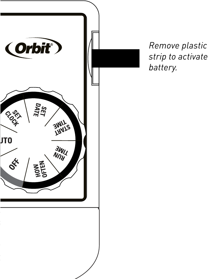 Активируйте батарею
