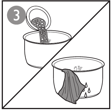 Przygotowania przed gotowaniem - Krok 3